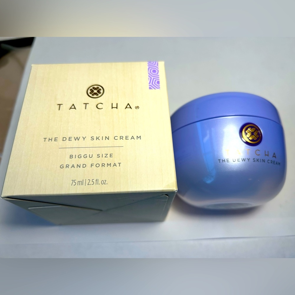 NWT🌷Tatcha The Dewy Skin Cream Plumping & Hydrating Refillable Moisturizer